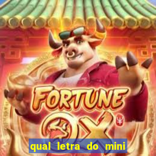 qual letra do mini dolar hoje